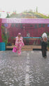 "LUXURY GEISHA" švarkas - rožinis su baltu